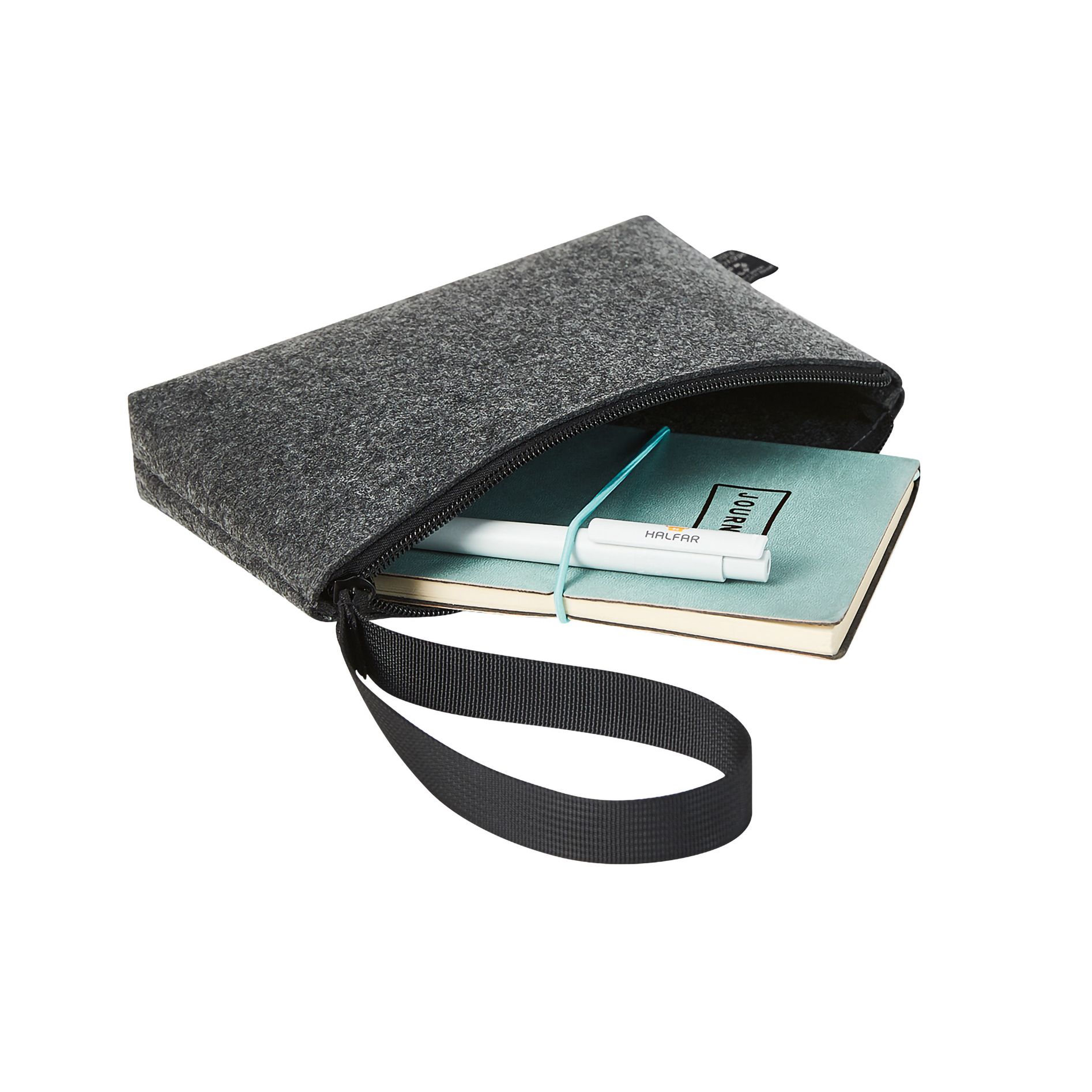 Reißverschluss-Tasche ModernClassic - anthrazit-906