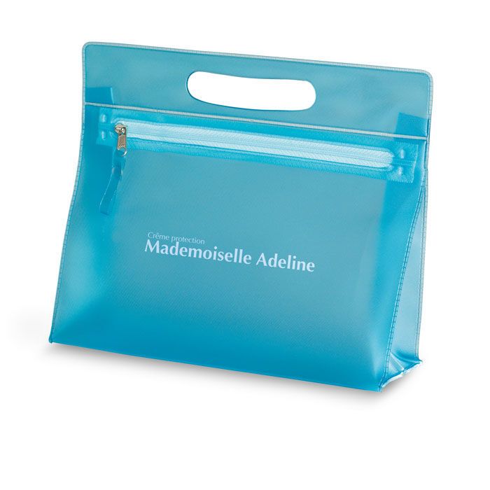 Transparente Kosmetiktasche MOONLIGHT - blau-983