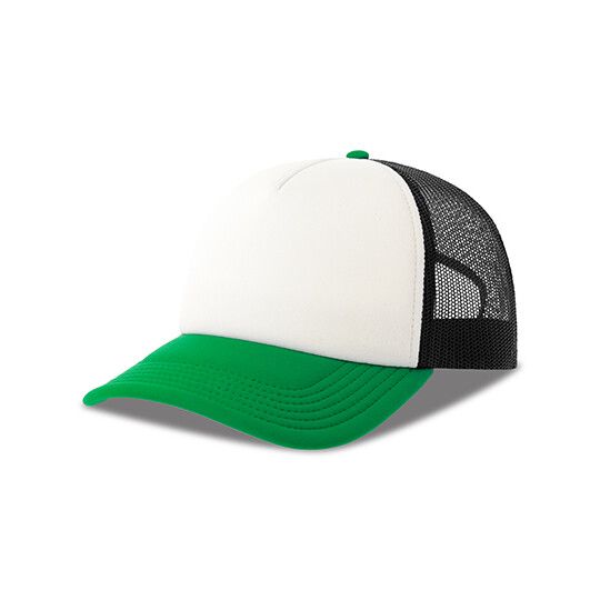 Rapper-S Cap - white - black - green-462