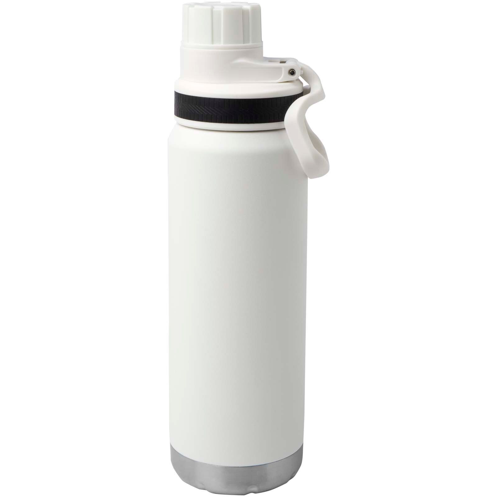 Fortis 700 ml RCS-zertifizierte Kupfer-Vakuum Isolierflasche aus recyceltem Edelstahl (Kohlensäure geeignet) - weiss-987