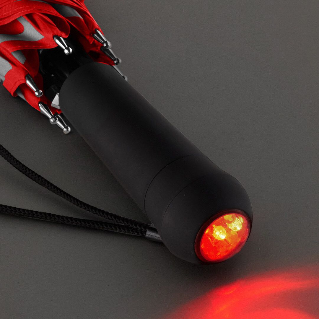 AC-Stockschirm Safebrella® LED Ø105 cm - rot-344