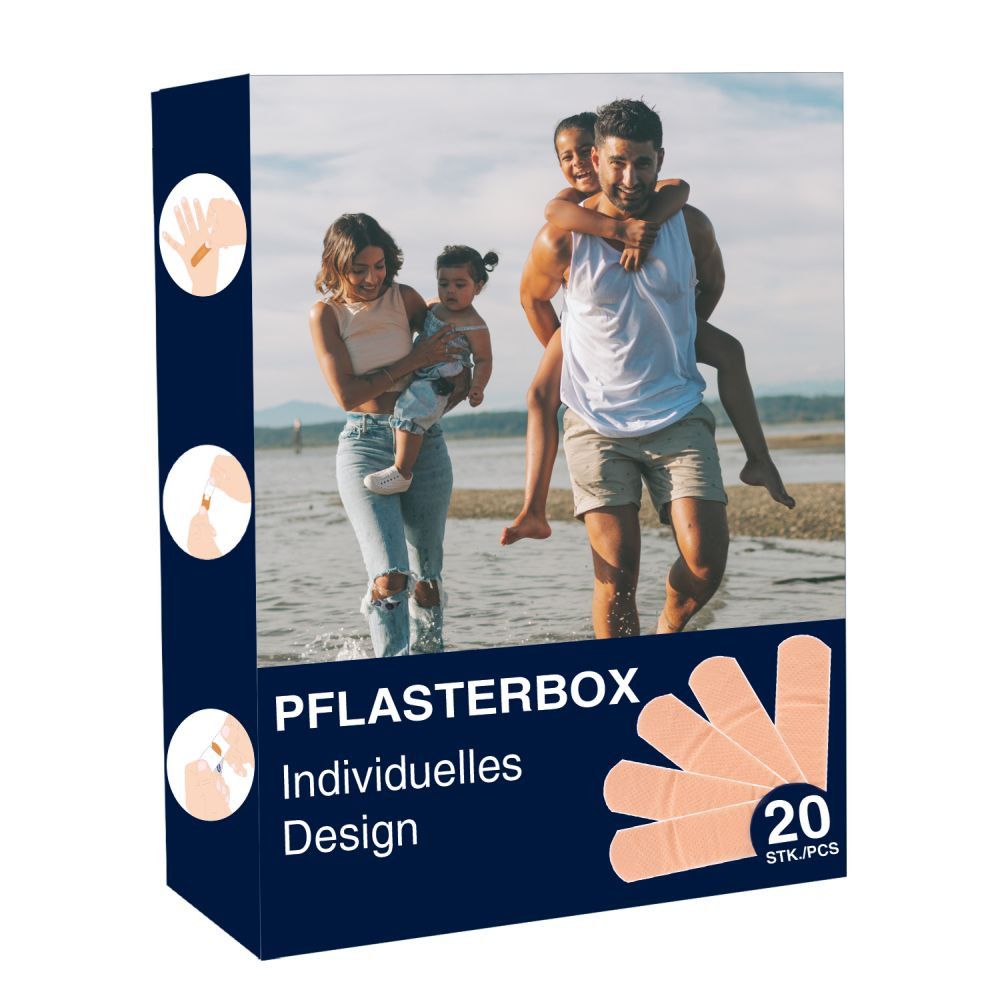Pflasterschachtel mit 20 wasserabweisenden ACTIOMEDIC® Pflastern-193