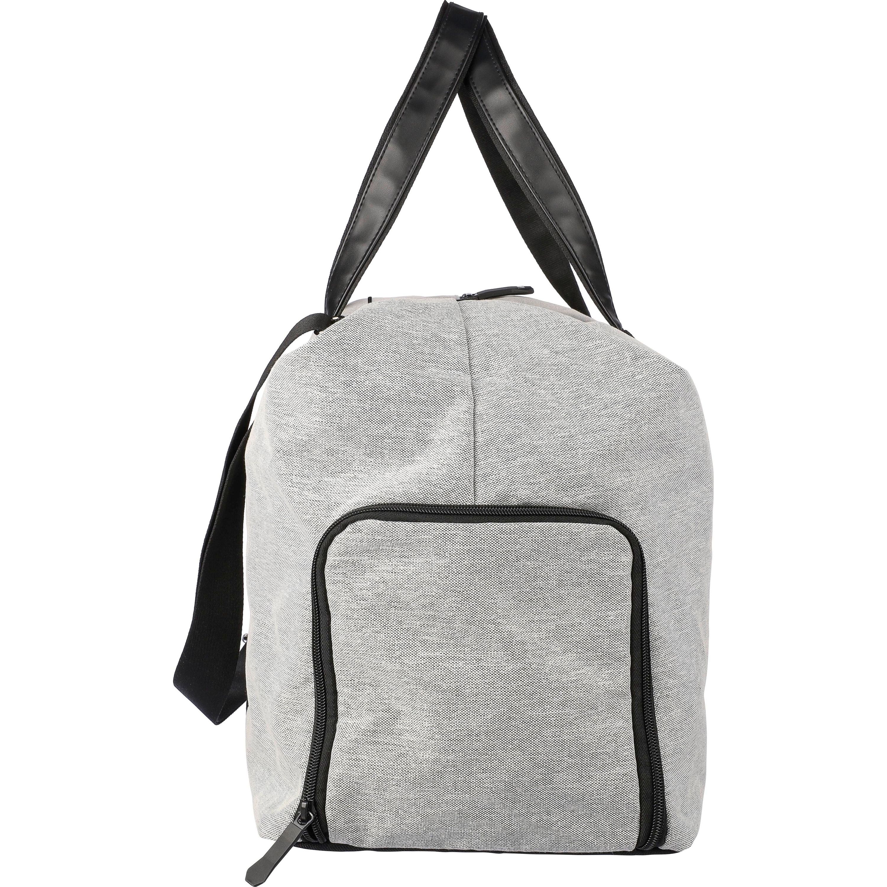 Seesack Desmond aus 600D recyceltem Polyester - hellgrau-502