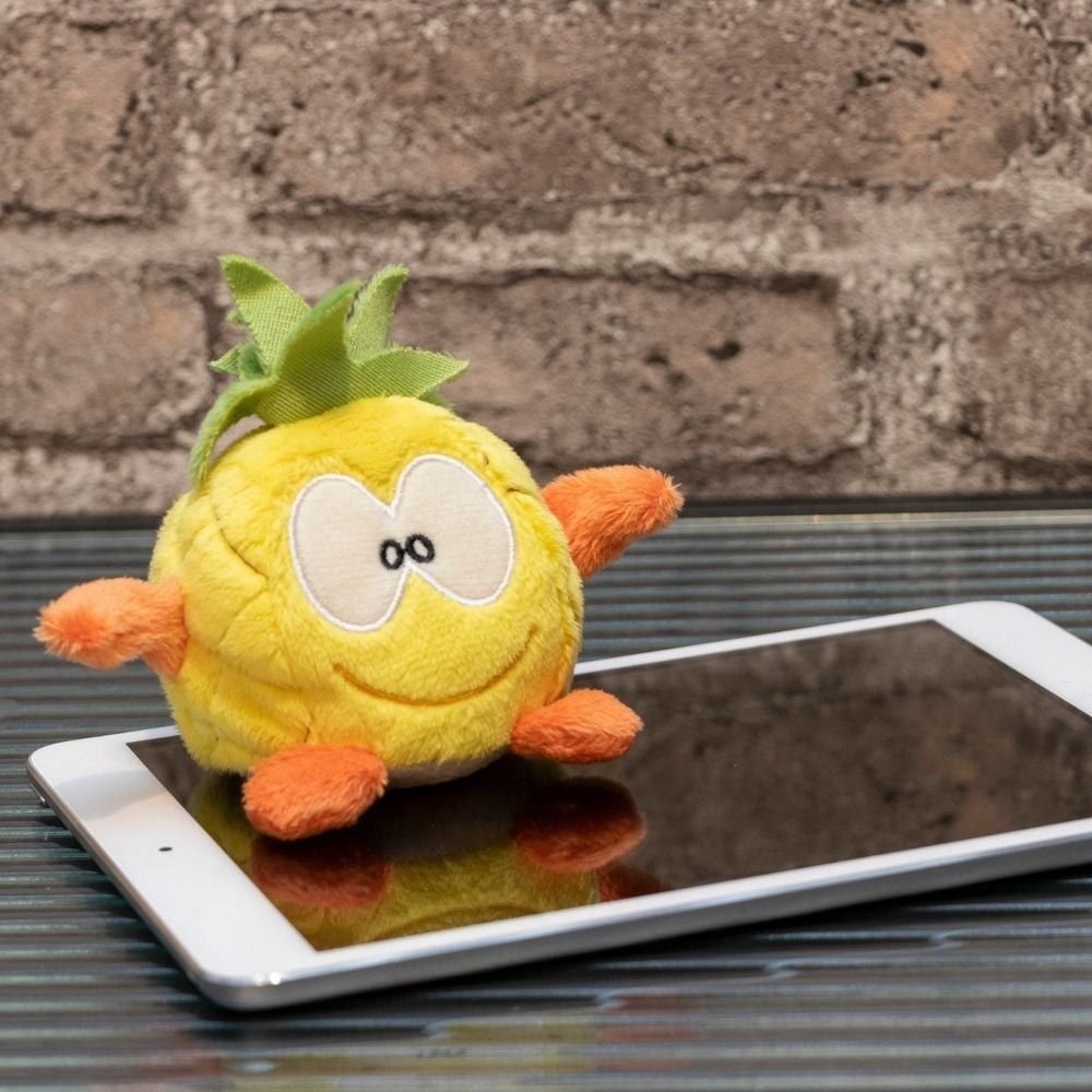 MiniFeet® Bildschirmreiniger Schmoozies® Ananas - gelb-763