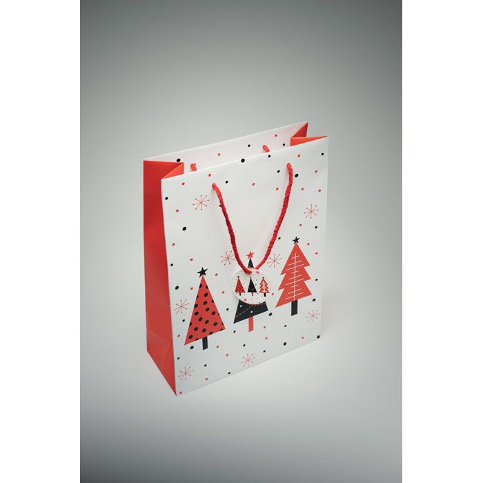 Geschenkpapiertüte, groß BOSSA LARGE - weiß-787