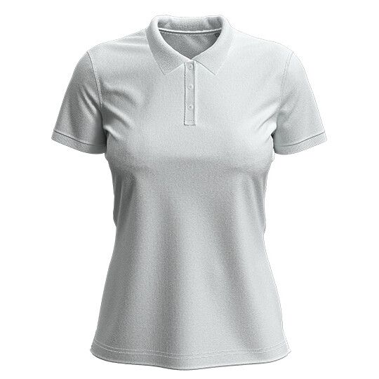 Stretch Polo - white-815