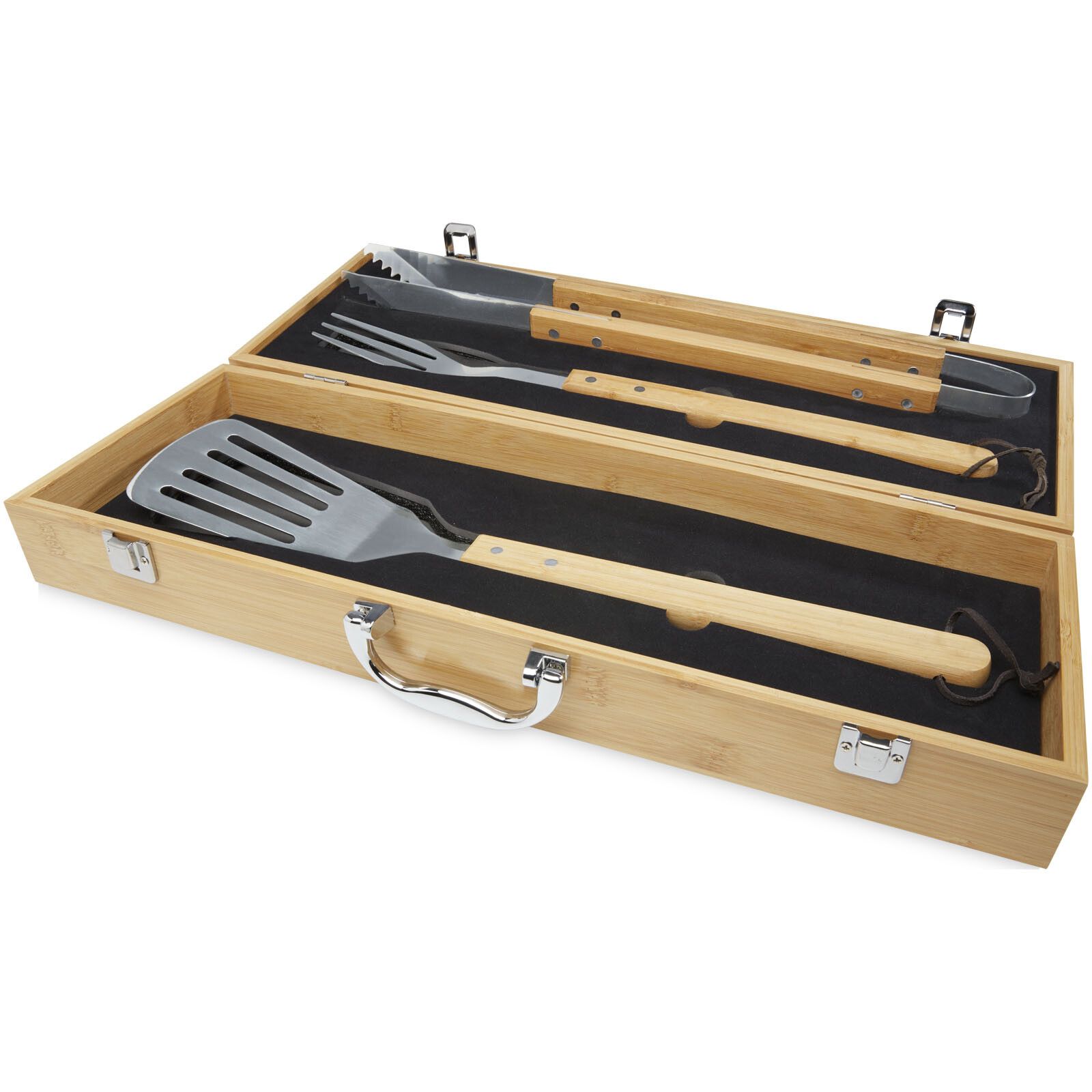 Assadus 3-teiliges Grillset - natural-300