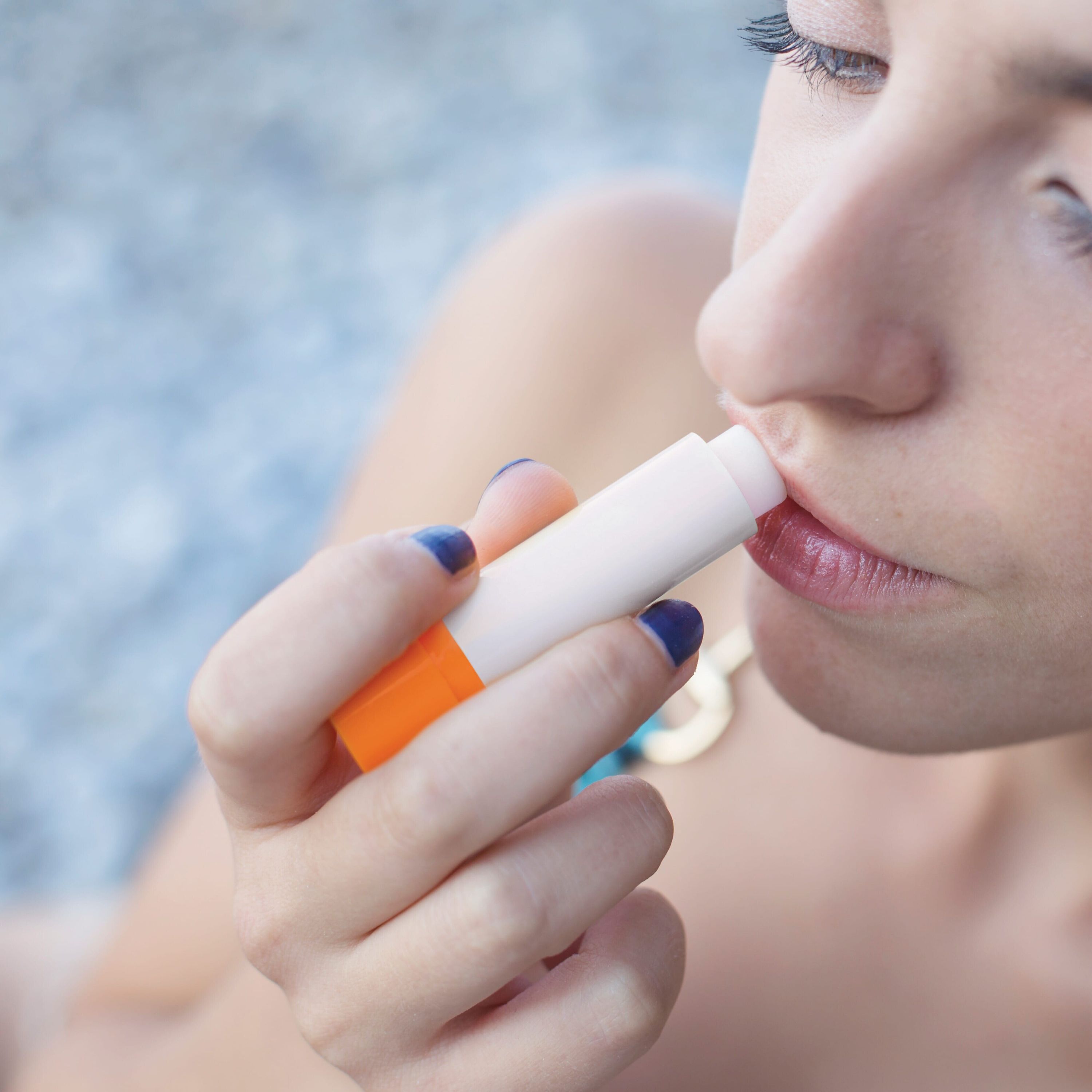 Klassischer Lippenpflegestift aus recycelten Materialien - orange-846