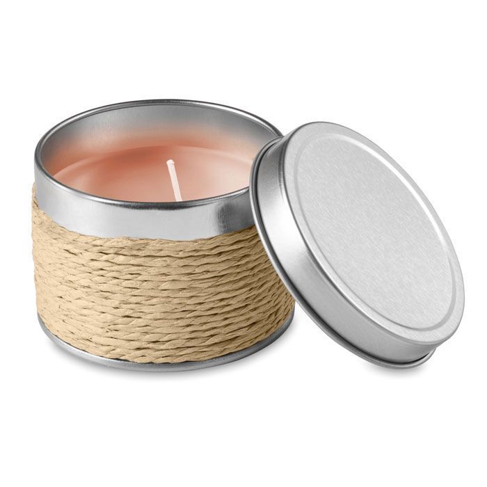 Kerze mit Apfelduft DELICIOUS - beige-451