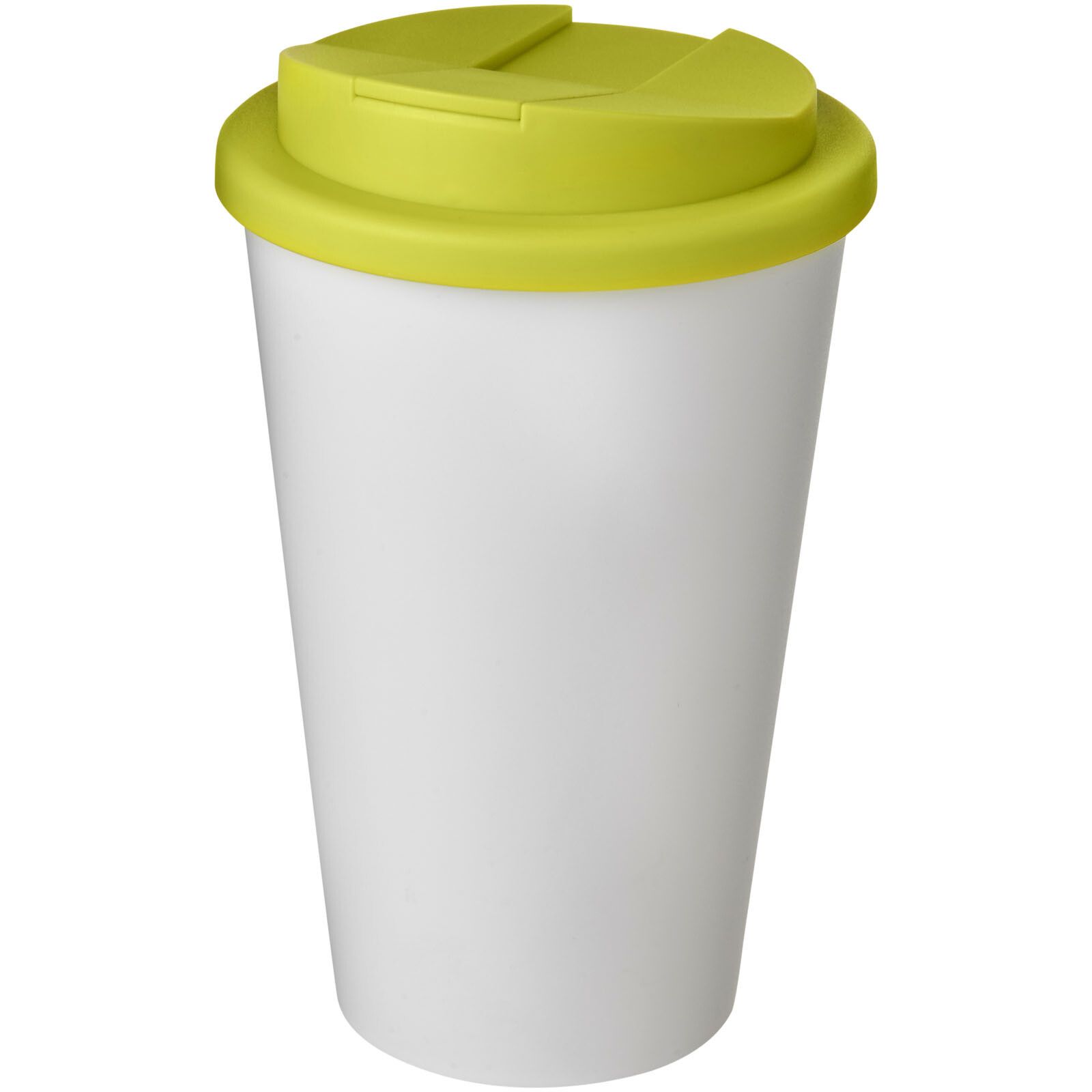 Americano 350 ml Isolierbecher mit auslaufsicherem Schraubverschluss - weiss -  limone-409