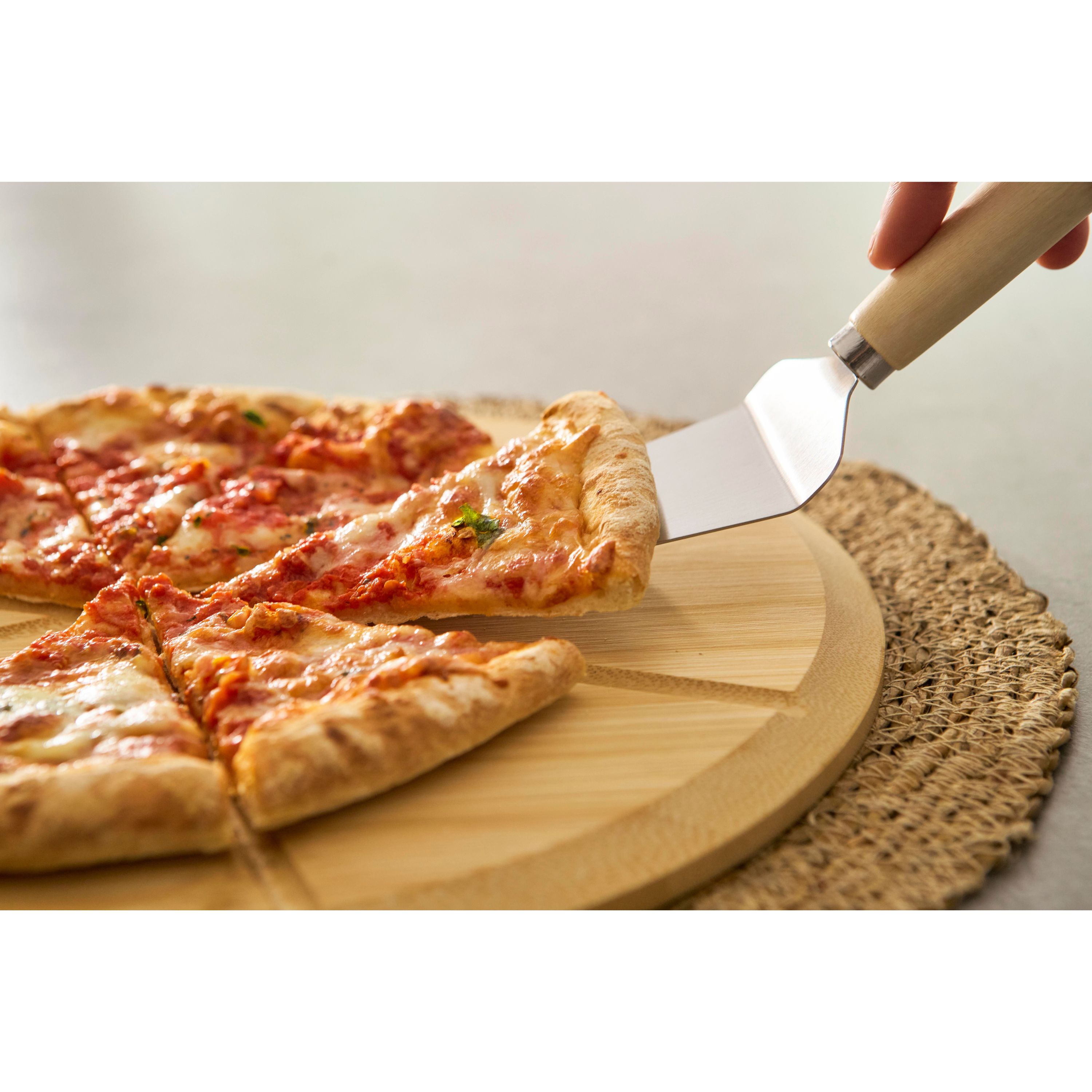 Pizzabrett aus Bambus Vale - braun-454