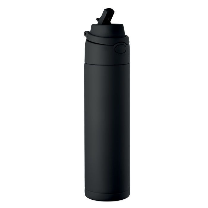 Doppelwandige Flasche 500 ml TOIEN TWO - schwarz-246