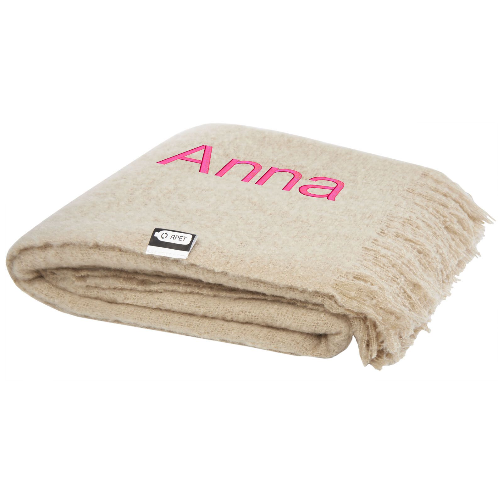 Ivy GRS zertifizierte RPET Decke - beige-128