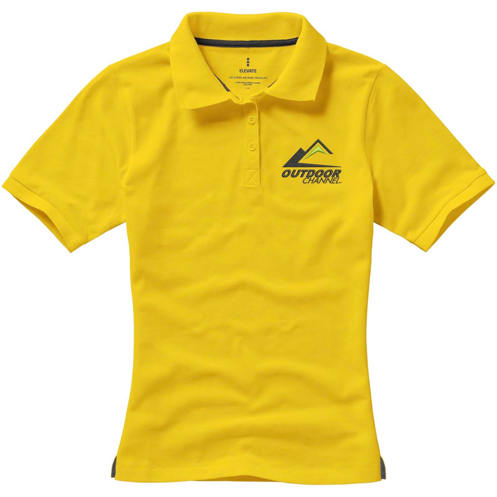 Calgary Poloshirt für Damen - gelb - XL-651