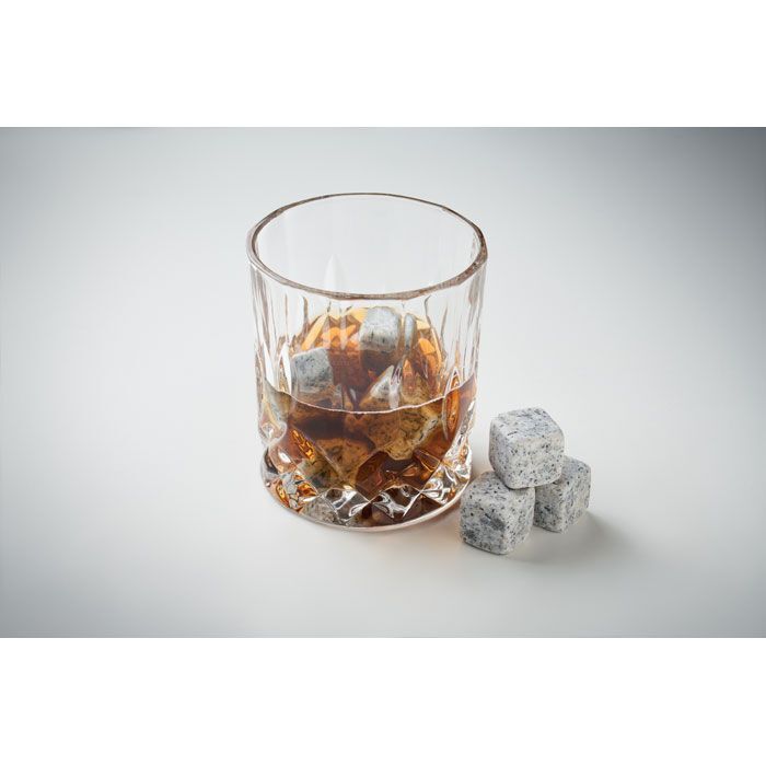Stein-Eiswürfel-Set ABERDEEN - holz-425