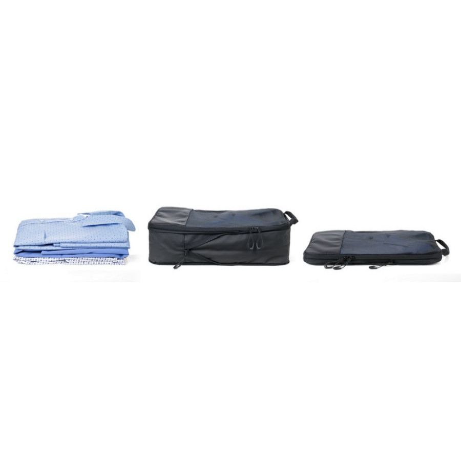 TROIKA Reise-Kompressionstasche TROIKA BLACK PACKING SHIRTS - schwarz-578