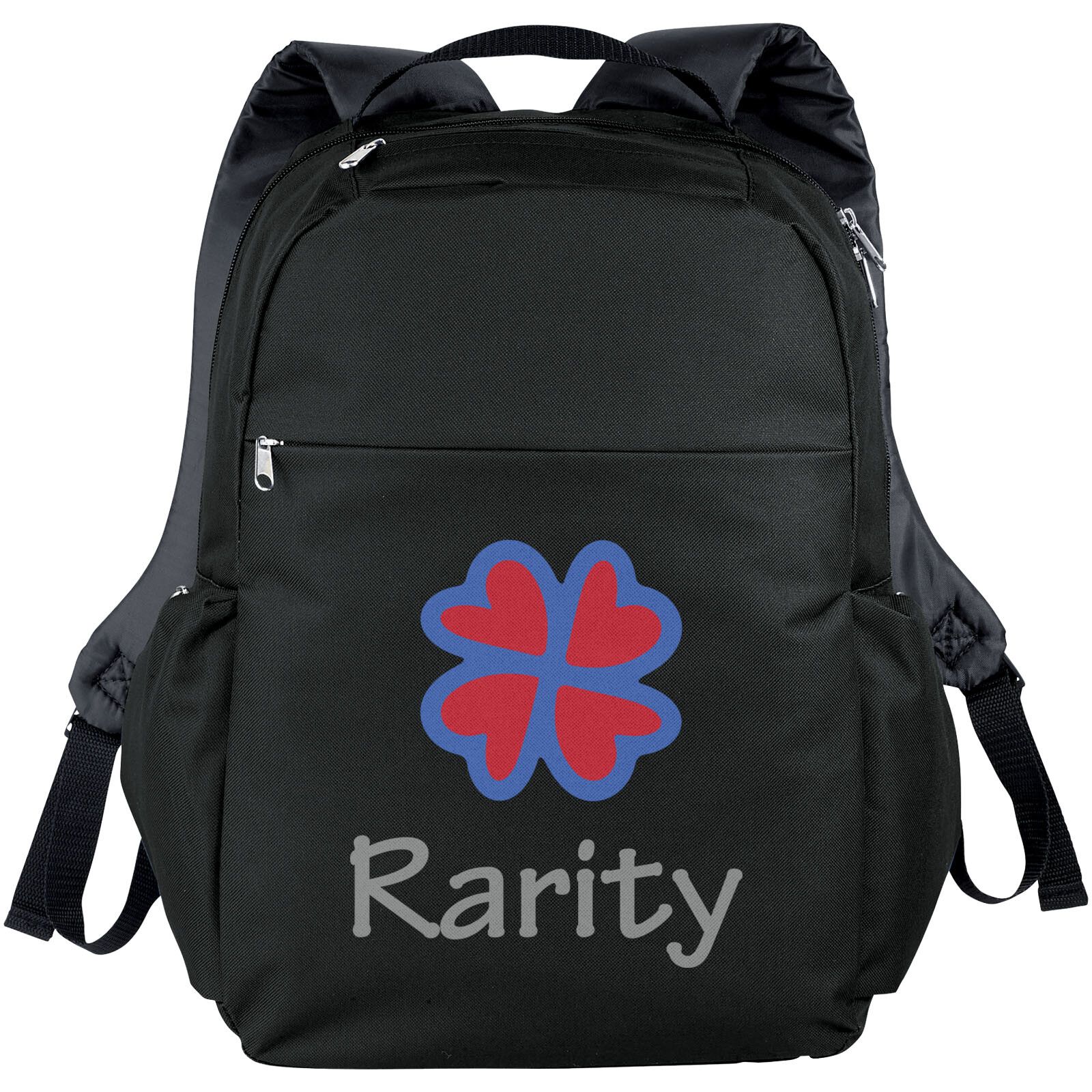 Slim 15" Laptop-Rucksack 15L - schwarz-952
