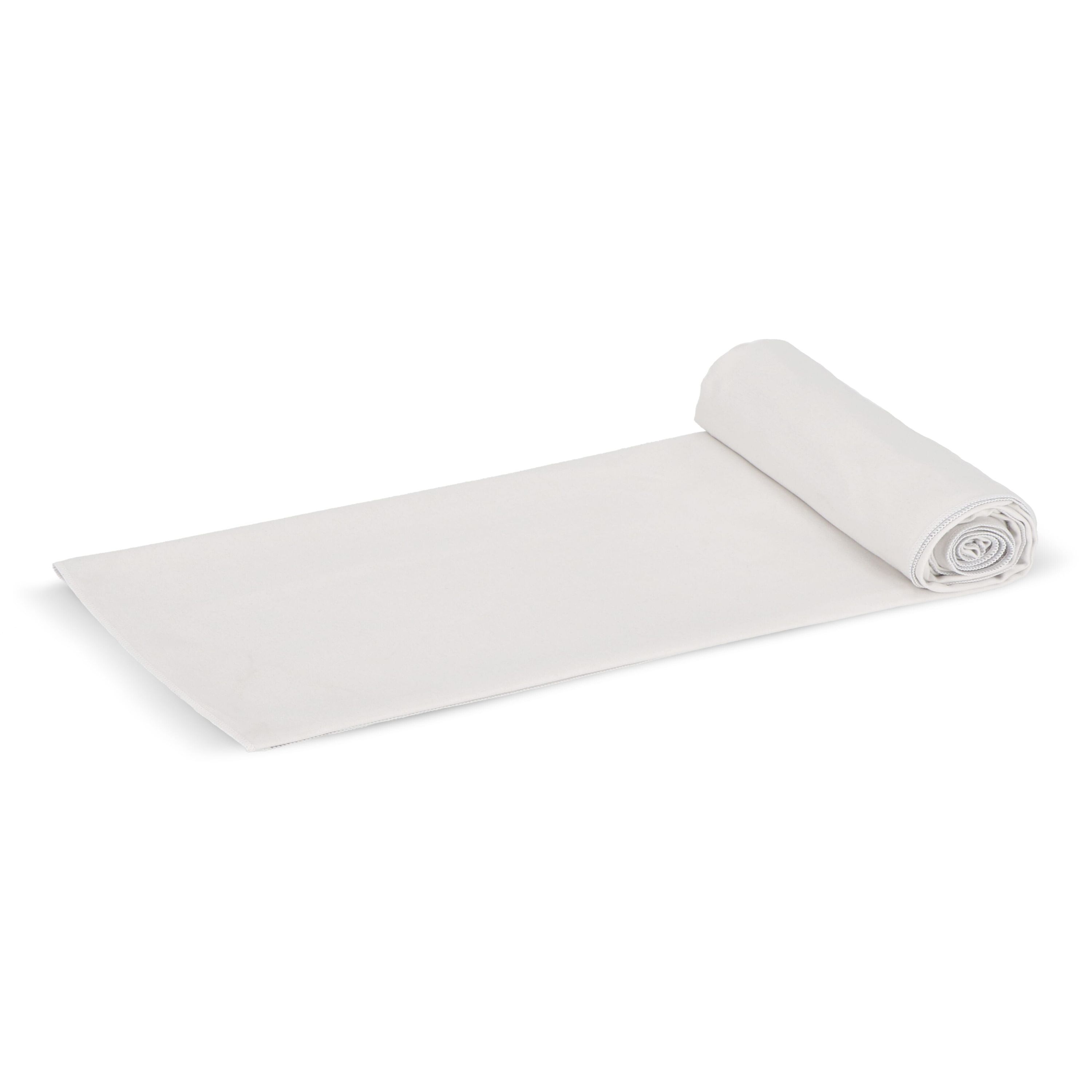 Schnelltrocknendes Handtuch R-PET 30 x 80 cm Sublimation - weiss  -  grau-857