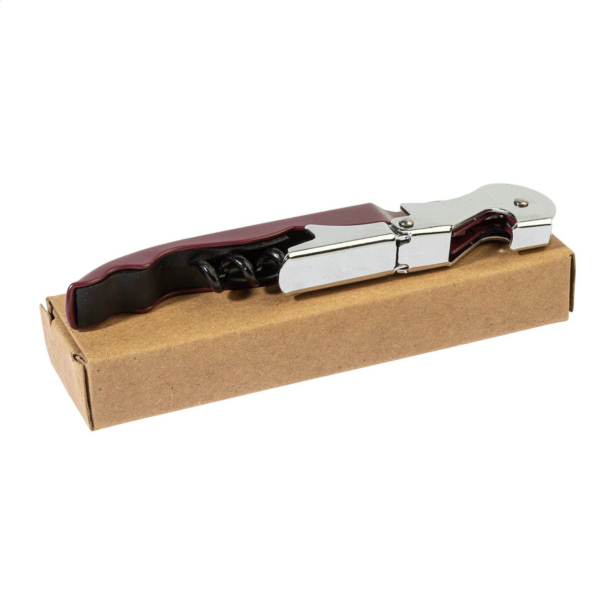 Umbria Kellnermesser - burgund - silber-278