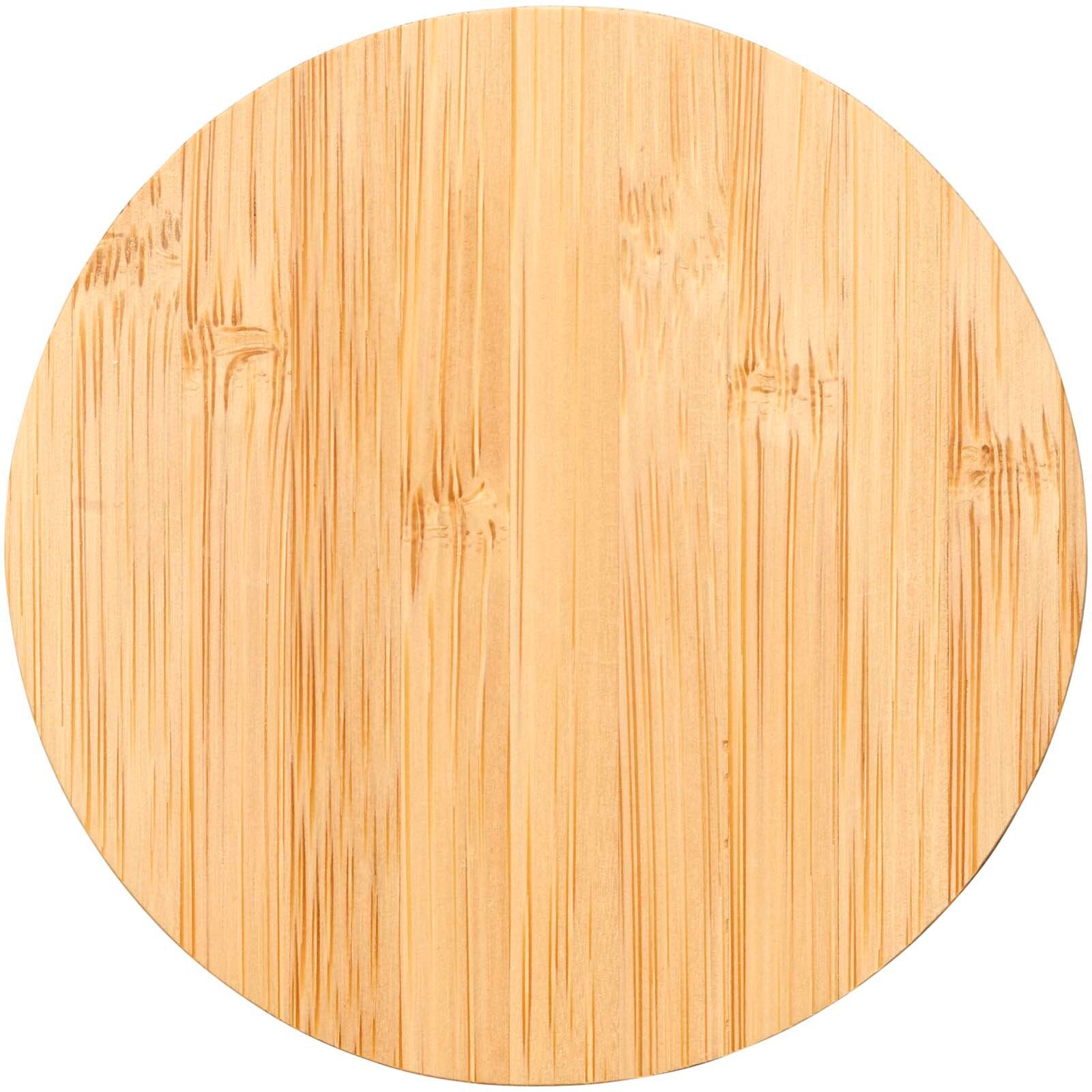 Essence 15W kabelloses Ladepad aus Bambus - holz-109