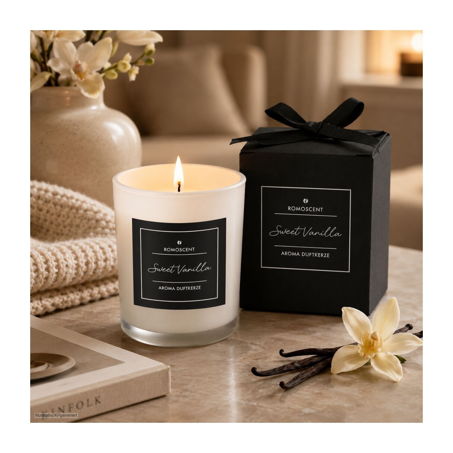 ROMOSCENT® Aromakerze Sweet Vanilla-392