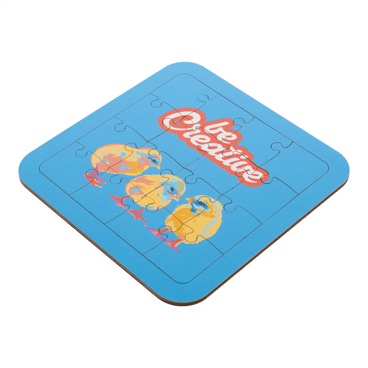 Wozzle Individuelles Holzpuzzle - natur-394