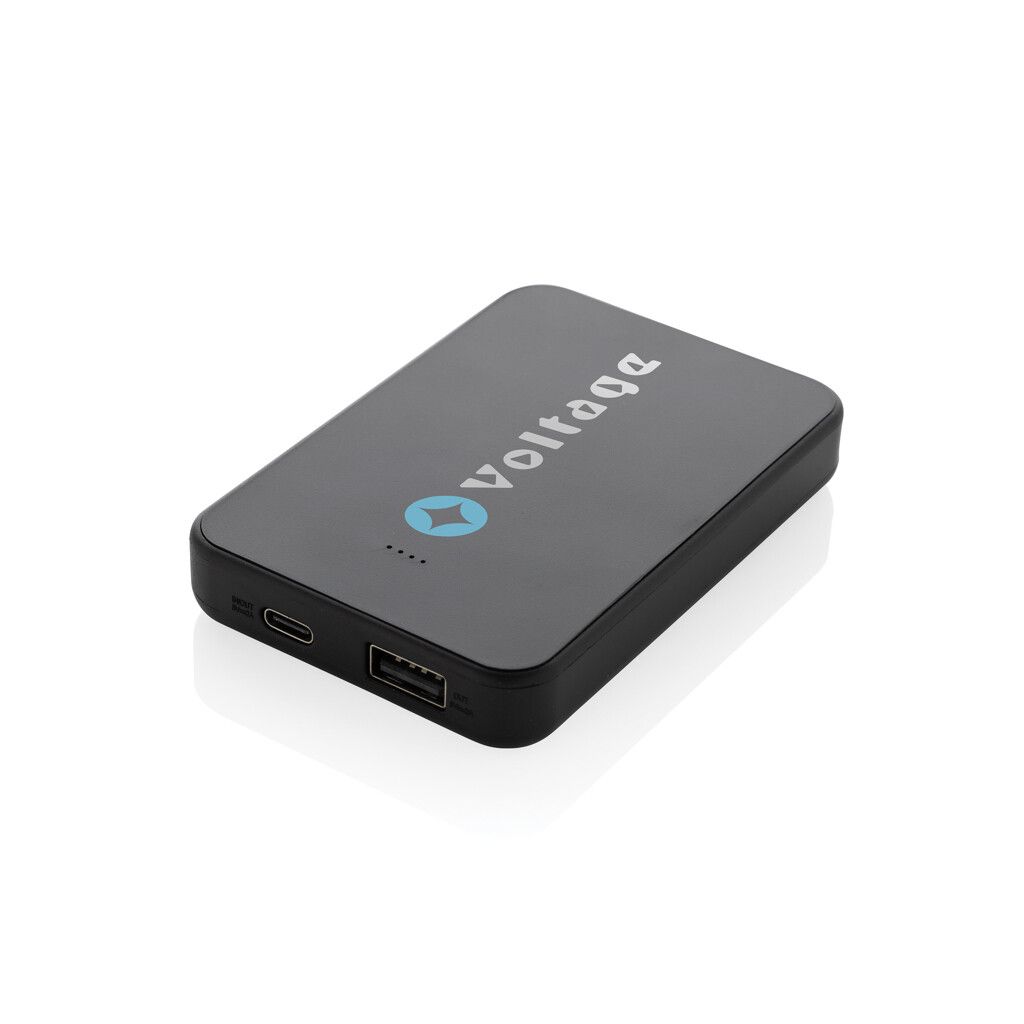 Boostcore 5.000mAh Powerbank aus RCS rec. Kunststoff - schwarz-754