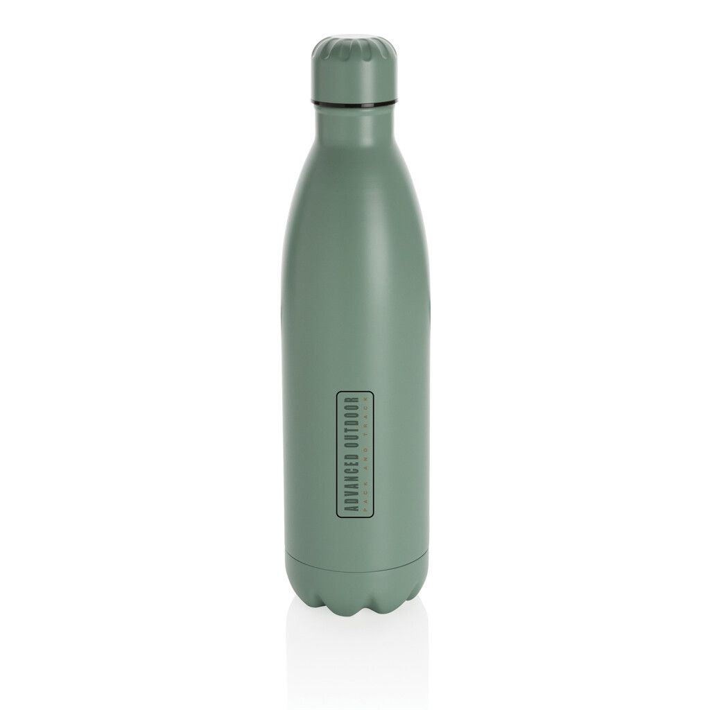 Solid Color Vakuum Stainless-Steel Flasche 750ml - grün-178