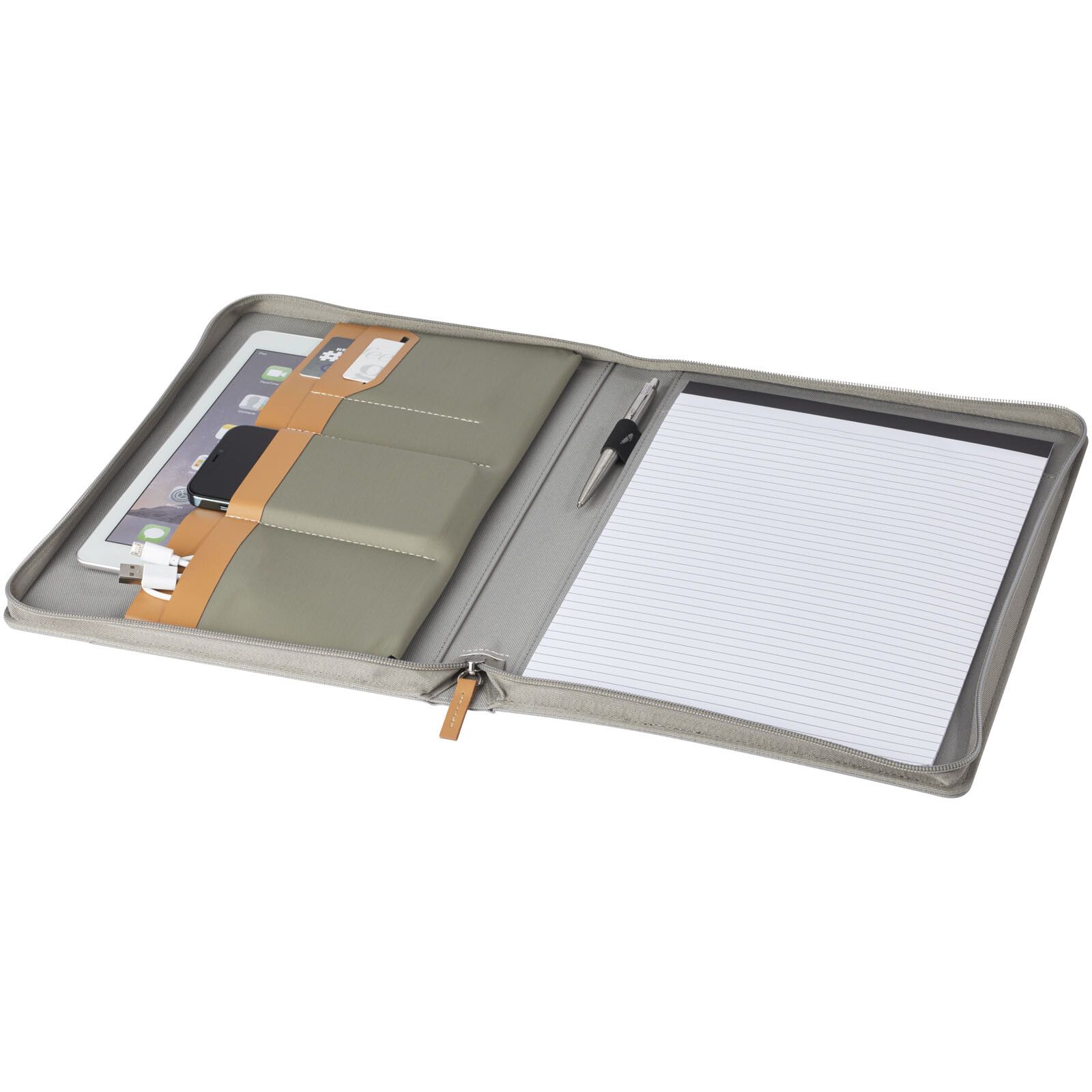 Nomumi A4 Schreibmappe - grau-805