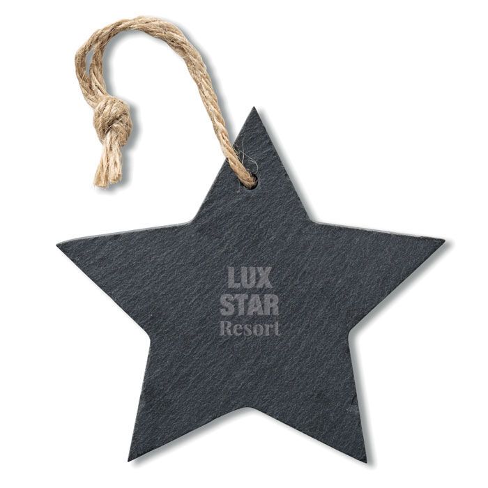 Anhänger Stern SLATESTAR - schwarz-515