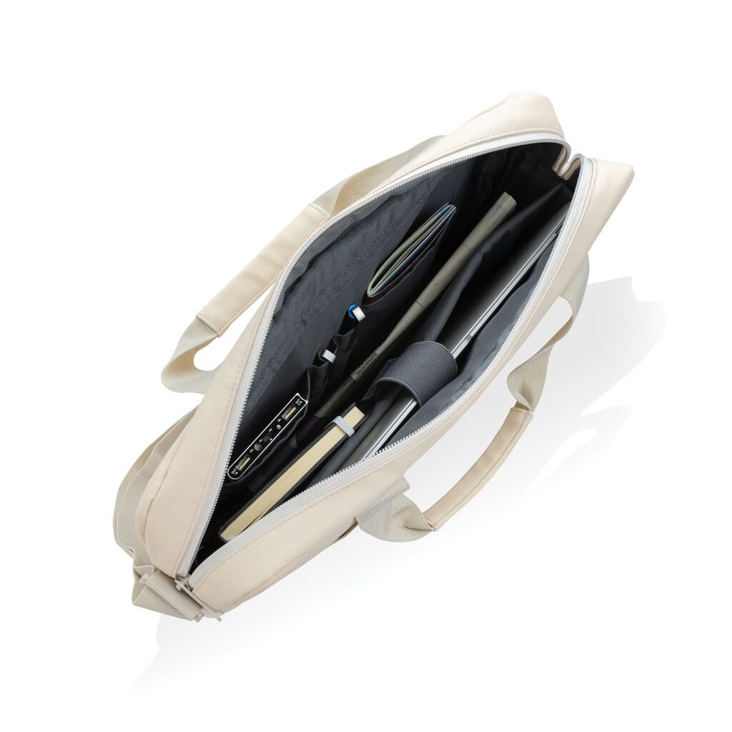 Armond AWARE™ RPET 15.6" Laptop-Tasche - beige-275