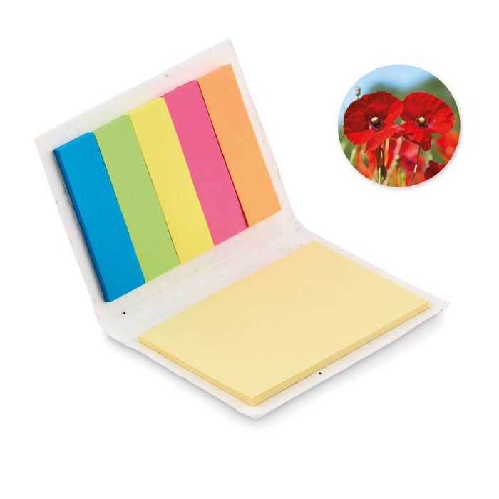 Samenpapier Memoblock VISON SEED - weiß-29
