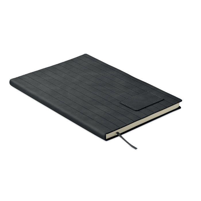DIN A5 Smokey Notizbuch PU TINTRAY - schwarz-181