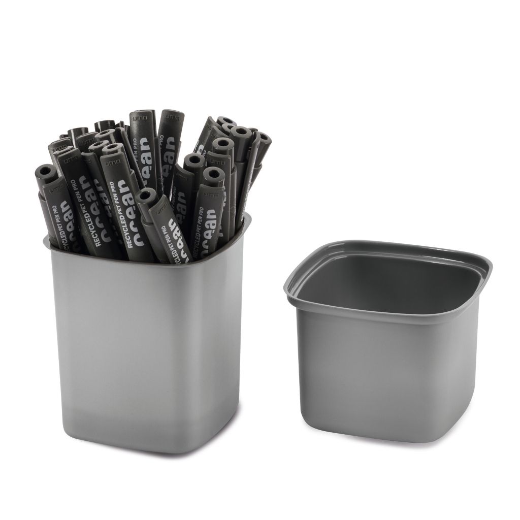 Recycled Pet Box Etui - dunkelgrau-404
