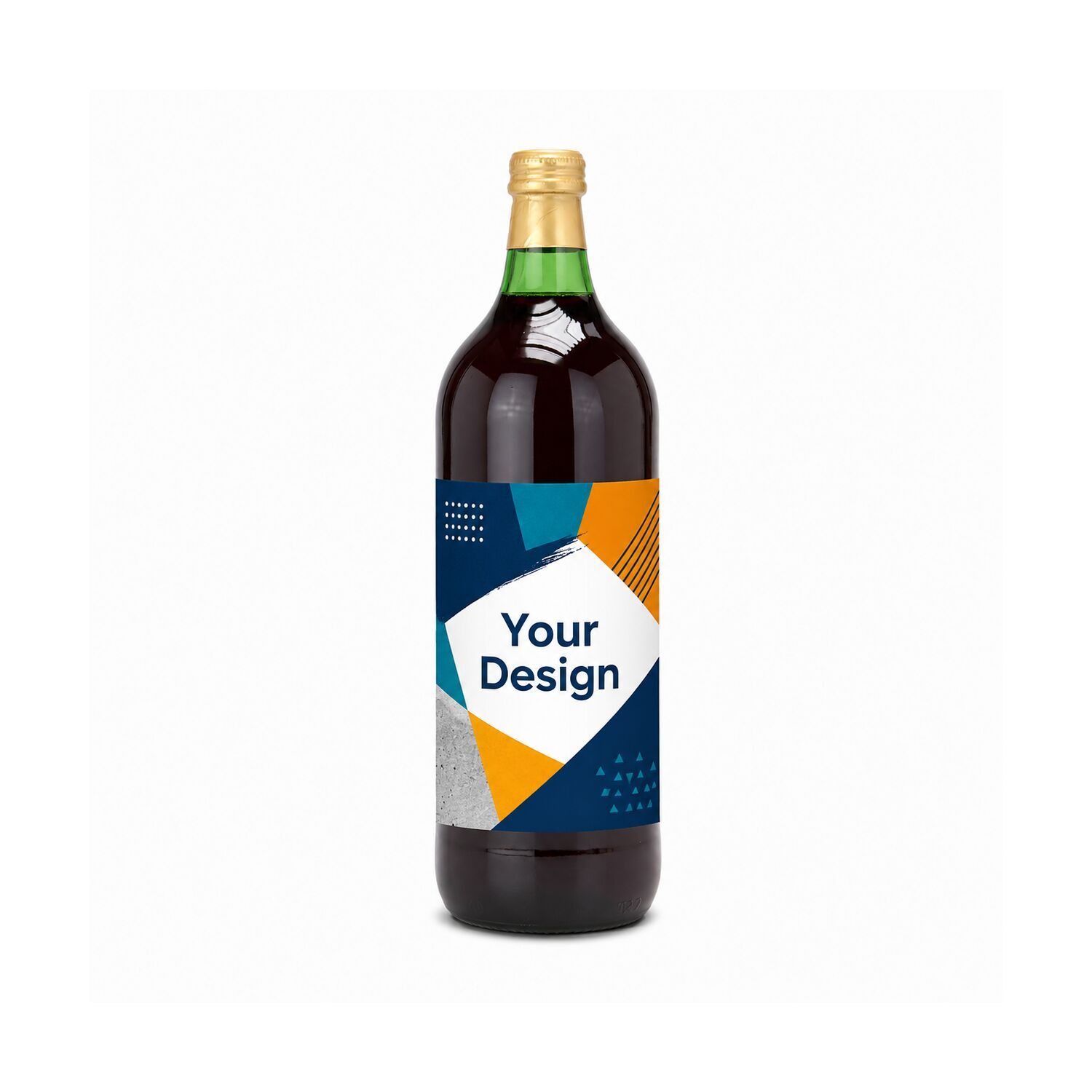 Veredelungsposition Flasche Vorderseite