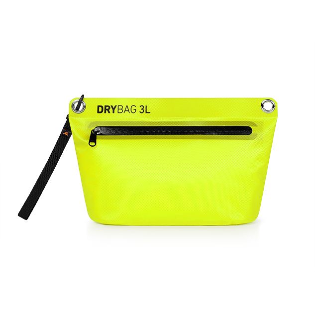Reißverschluss-Tasche DRYBAG - neon gelb-807