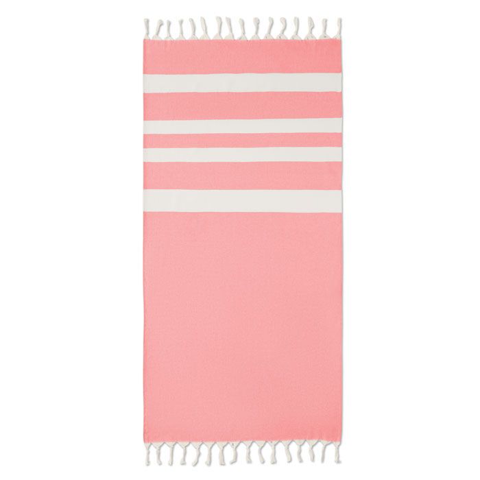 Strandtuch 140 g/m² AGOURA - rot-298