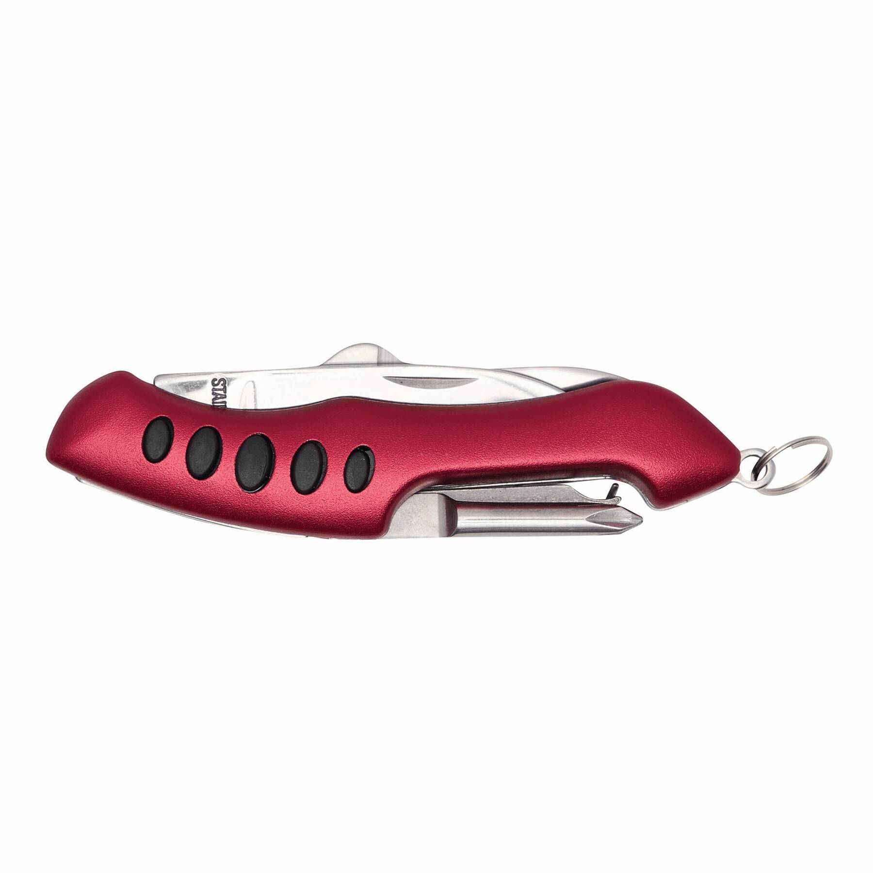 Taschenmesser SMALL R. - rot - silber-8