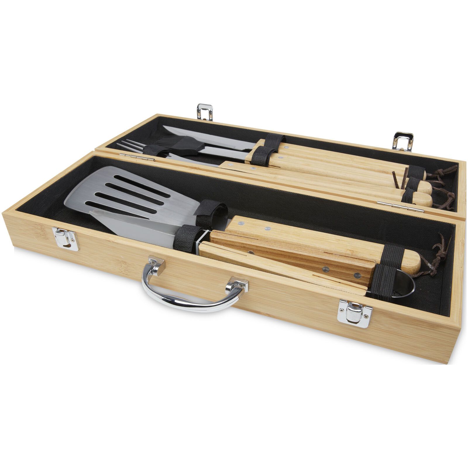 Churras 5-teiliges Grillset - natural-485