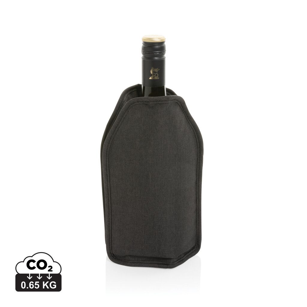 Vino AWARE™ rPET Weinkühler-Sleeve - schwarz-606
