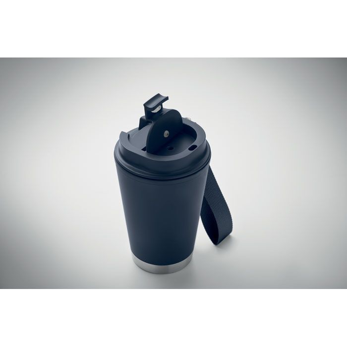 Doppelwandiger Becher 300 ml TOPIZ - marineblau-442