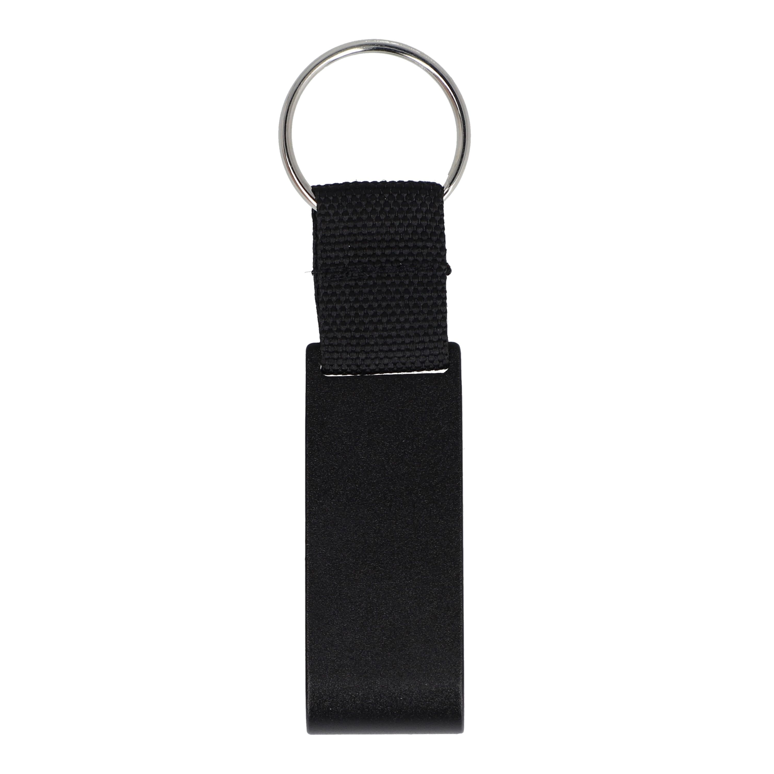 3-in-1-Flaschenöffner-Schlüsselanhänger-Einkaufswagenchip - schwarz-745