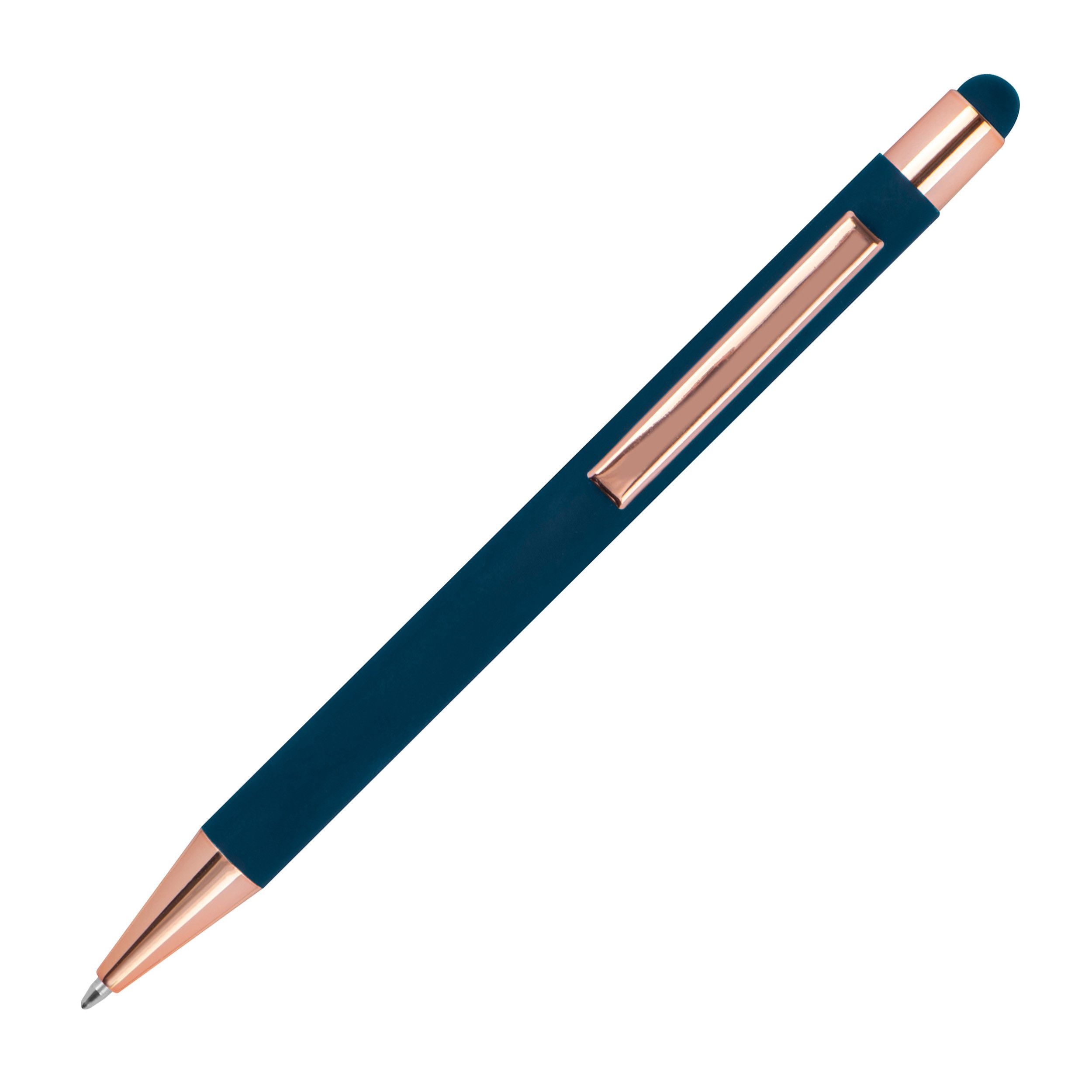 Kugelschreiber mit Touch-Pen Miramar - dunkelblau-885