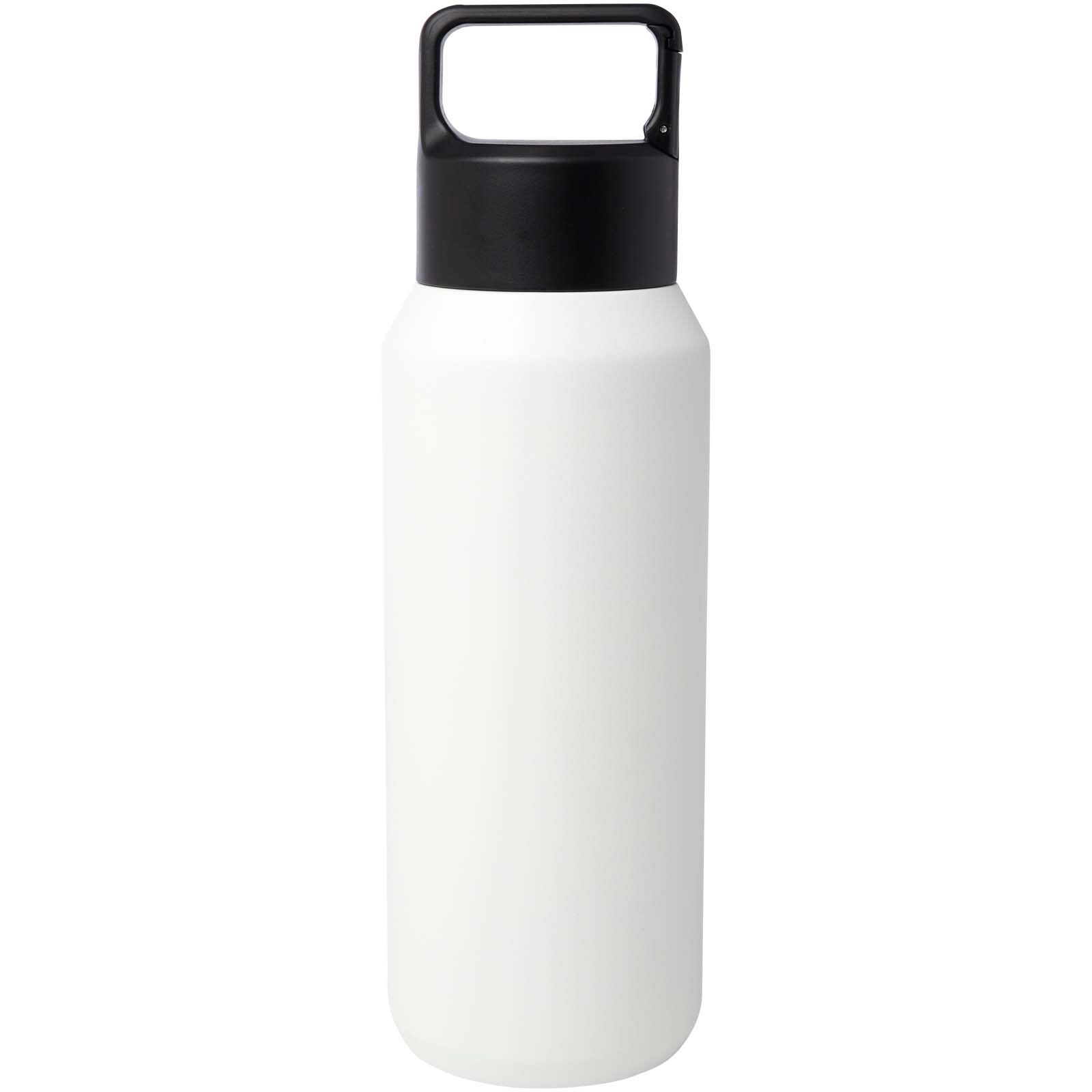 Astra 600 ml RCS-zertifizierte Kupfer-Vakuum Isolierflasche aus recyceltem Edelstahl (Kohlensäure geeignet) - weiss-929