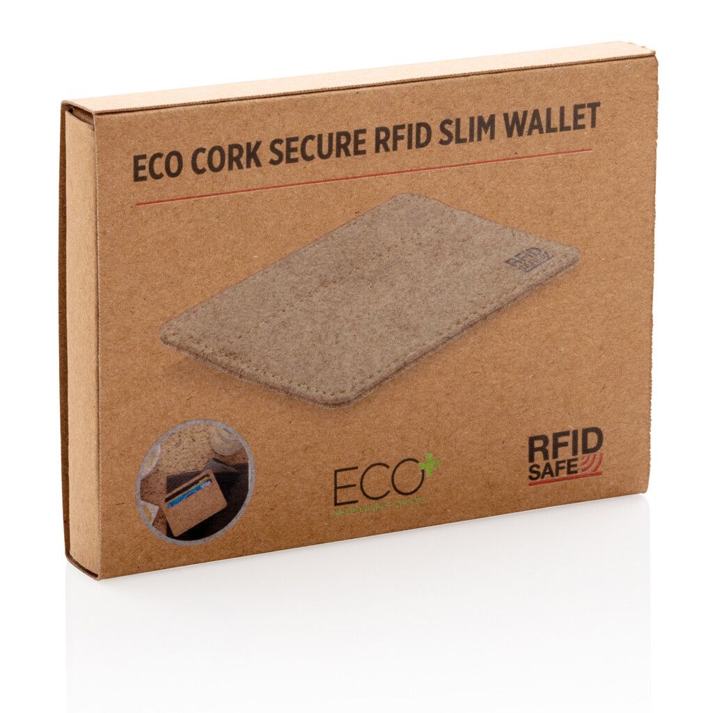 Kork RFID Slim-Wallet - braun-858
