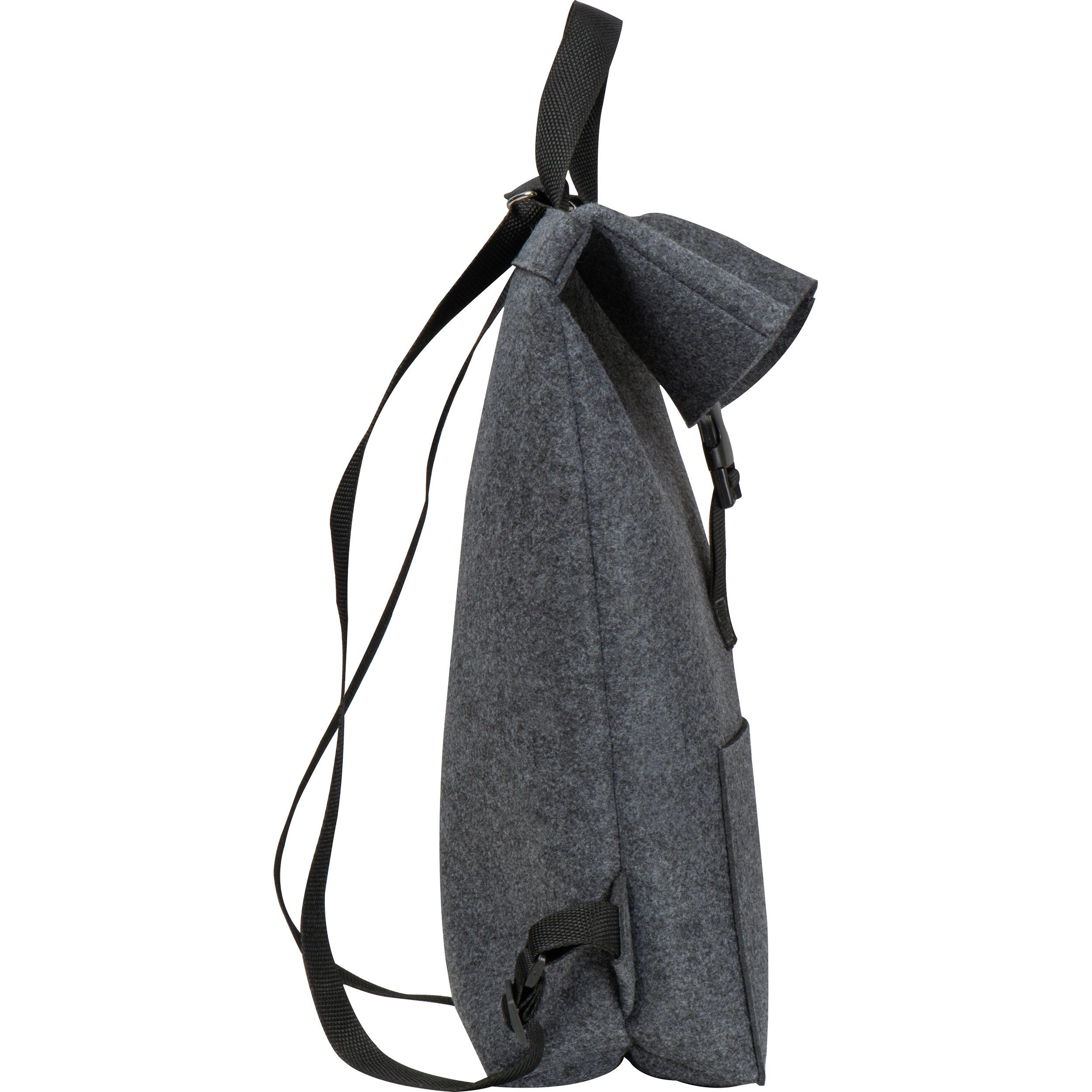 RPET Filzrucksack  - anthrazit-161