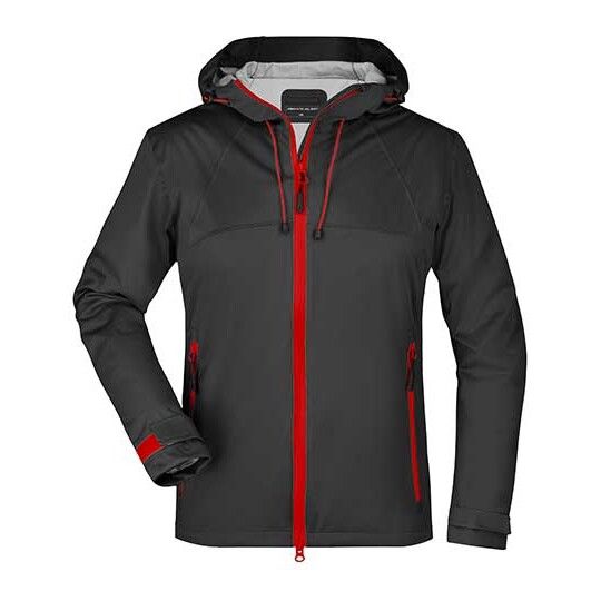 black - red