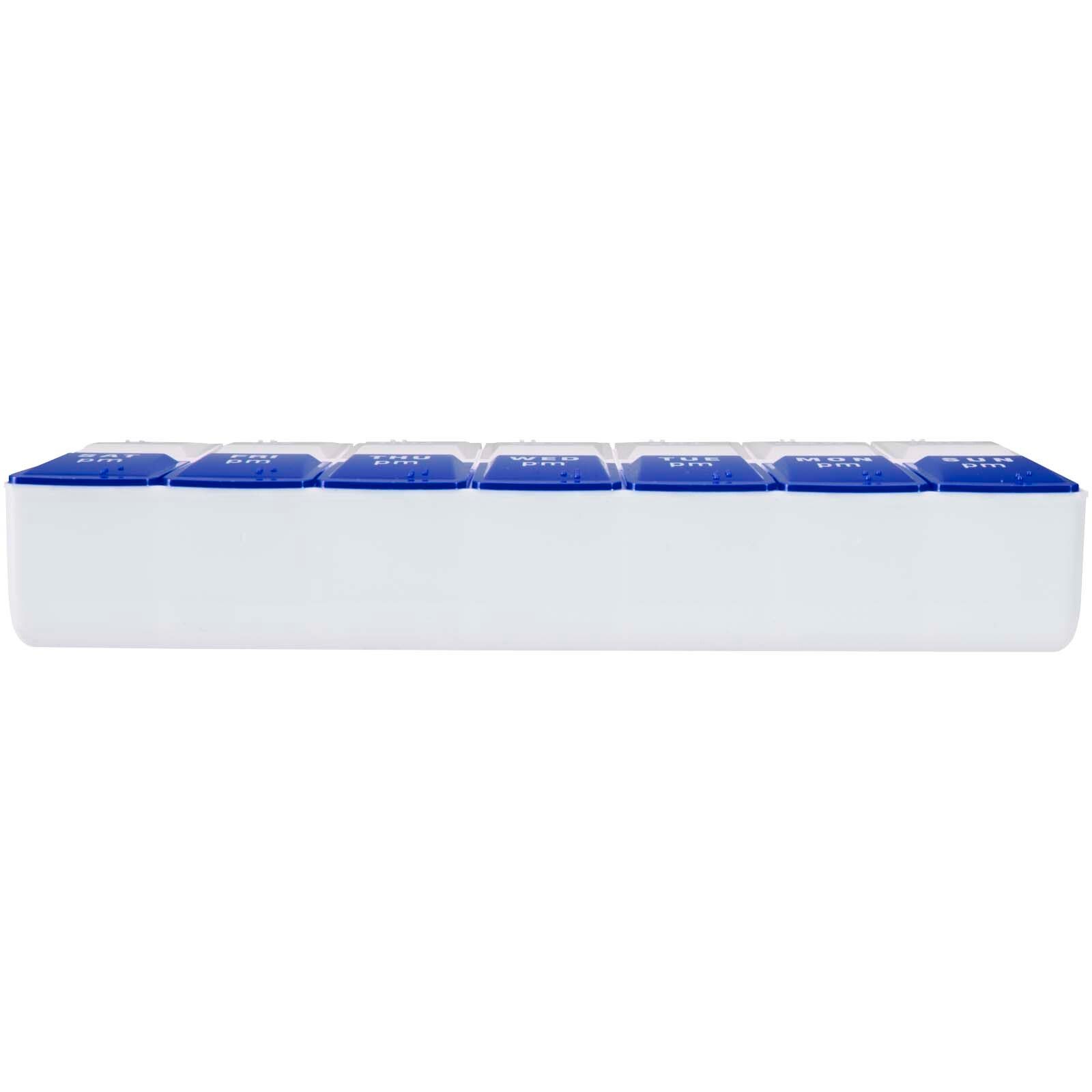 Cycle 7 Tage Tabletten Box für morgens und abends - blau-27