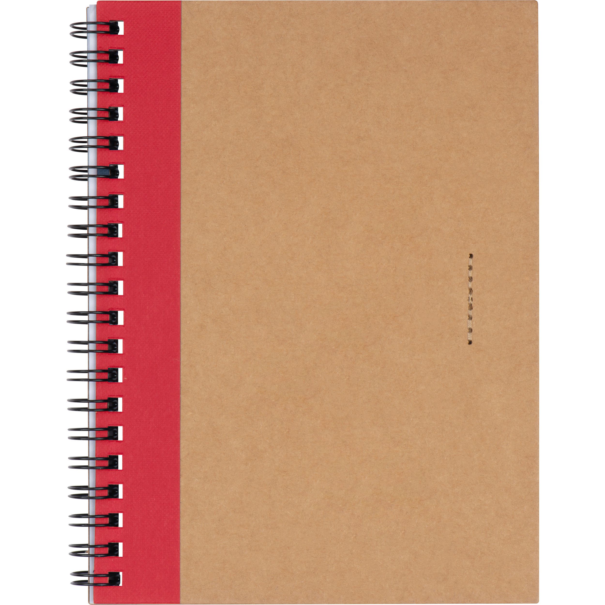 Notizspiralblock Ravenna - rot-859