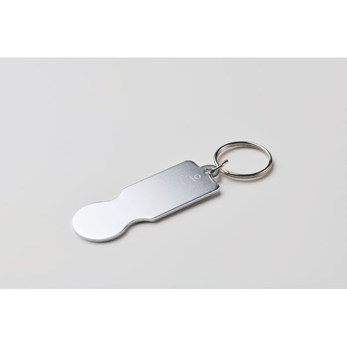 Schlüsselring mit Chip TOKLEY - silber-20